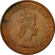 Coin, Jersey, Elizabeth II, 1/12 Shilling, UNDATED 1966, EF(40-45), Bronze