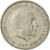 Münze, Spanien, Caudillo and regent, 5 Pesetas, 1949, SS, Nickel, KM:778