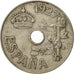 Monnaie, Espagne, Alfonso XIII, 25 Centimos, 1927, TTB, Copper-nickel, KM:742