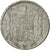Munten, Spanje, 10 Centimos, 1945, ZF, Aluminium, KM:766