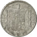 Coin, Spain, 10 Centimos, 1945, EF(40-45), Aluminum, KM:766