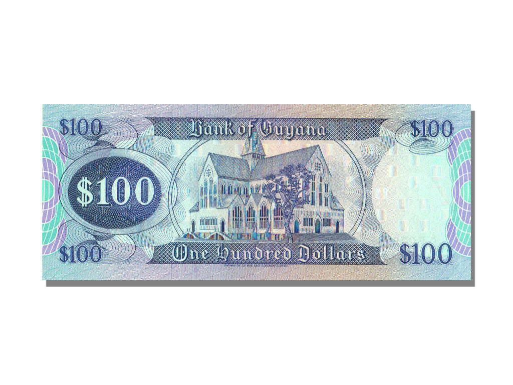 Banknote, Guyana, 100 Dollars, KM:28, UNC(65-70)