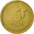Coin, Belgium, 5 Francs, 5 Frank, 1987, EF(40-45), Brass Or Aluminum-Bronze
