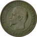 Coin, France, Napoleon III, Napoléon III, 10 Centimes, 1857, Paris, VF(30-35)