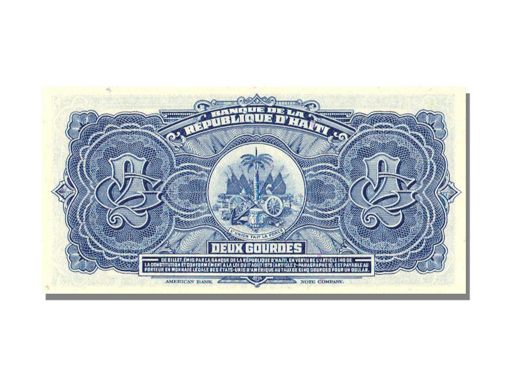 Haiti, 2 Gourdes, 1979, UNC(65-70)