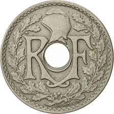 France, Lindauer, 25 Centimes, 1917, EF(40-45), Copper-nickel, KM:867a