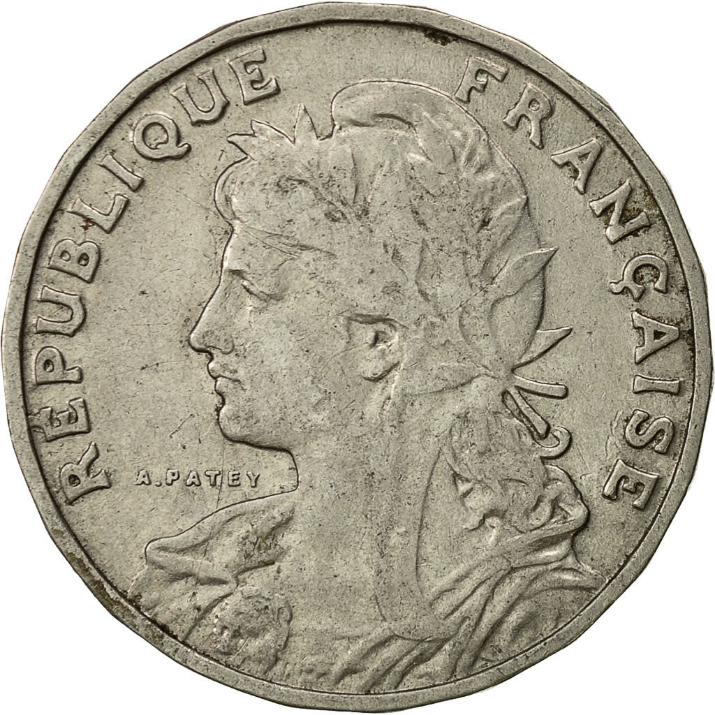 Coin, France, Patey, 25 Centimes, 1904, VF(30-35), Nickel, KM:856