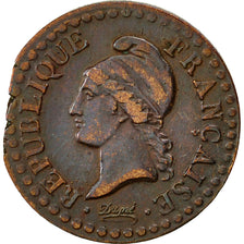 Coin, France, Dupré, Centime, AN 6, Paris, EF(40-45), Bronze, KM:646