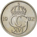 Münze, Schweden, Carl XVI Gustaf, 10 Öre, 1982, SS, Copper-nickel, KM:850