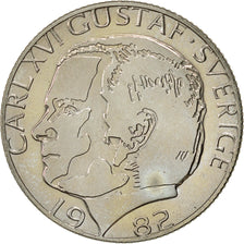 Coin, Sweden, Carl XVI Gustaf, Krona, 1982, AU(50-53), Copper-nickel, KM:852a