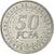 Moneta, Państwa Afryki Środkowej, 50 Francs, 2006, Paris, AU(50-53), Stal