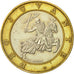 Coin, Monaco, Rainier III, 10 Francs, 1991, EF(40-45), Bi-Metallic, KM:163