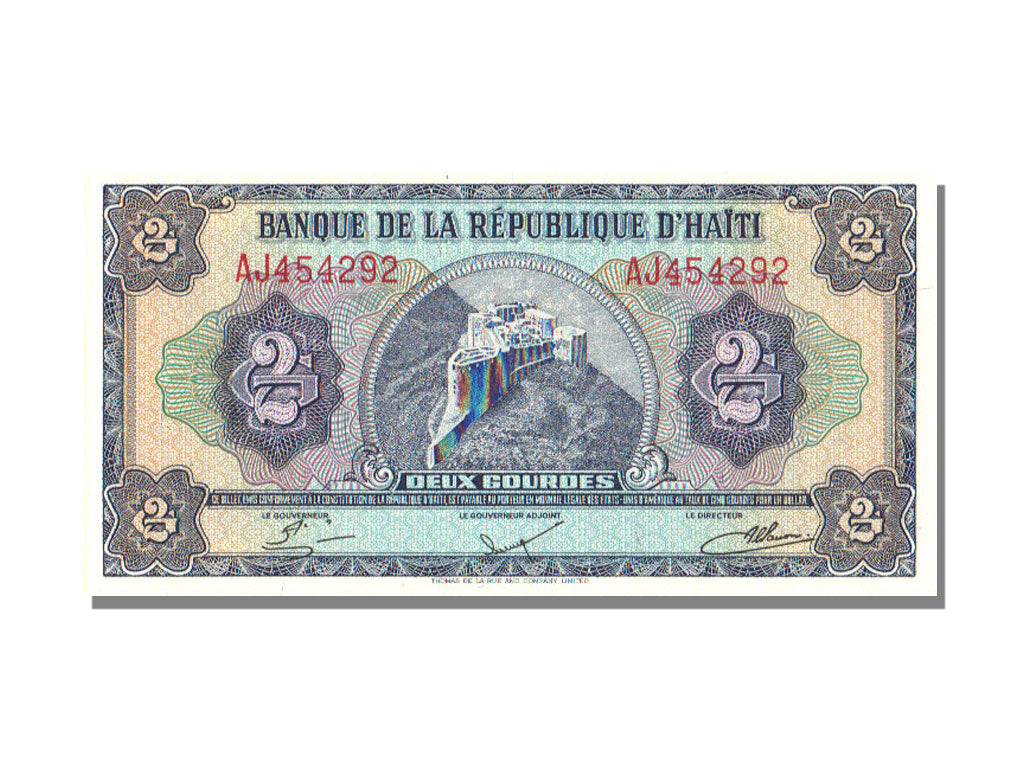 Haiti, 2 Gourdes, 1979, KM #245A, UNC(65-70), AJ