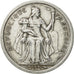 New Caledonia, Franc, 1971, Paris, AU(50-53), Aluminum, KM:8