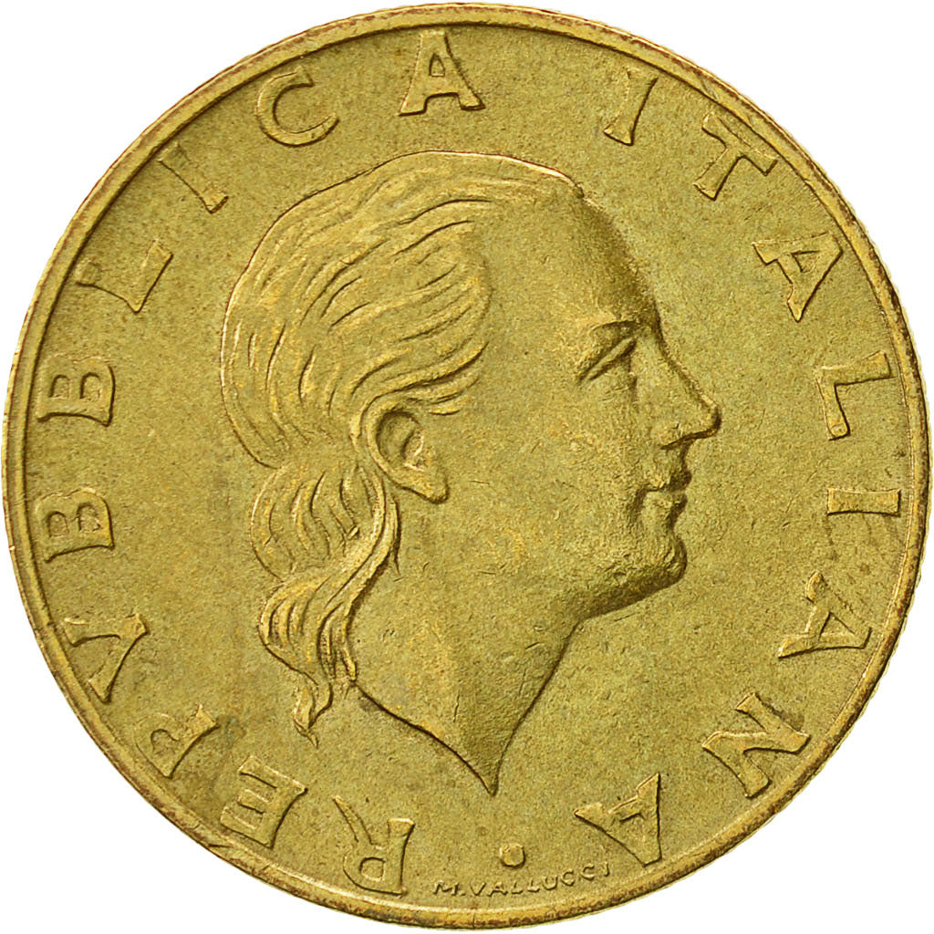 Coin, Italy, 200 Lire, 1991, Rome, AU(50-53), Aluminum-Bronze, KM:105