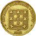 Coin, Macau, 50 Avos, 1982, EF(40-45), Brass, KM:22