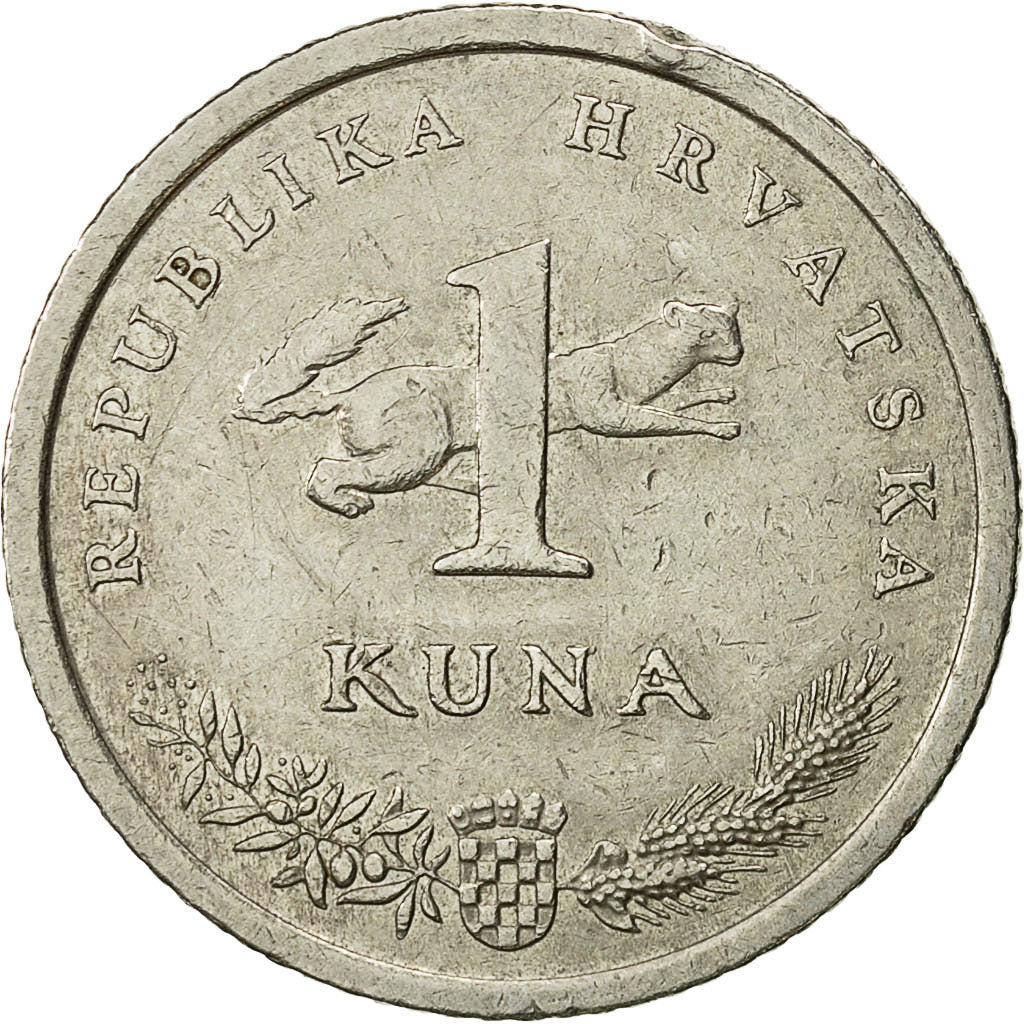 Coin, Croatia, Kuna, 1999, EF(40-45), Copper-Nickel-Zinc, KM:9.2