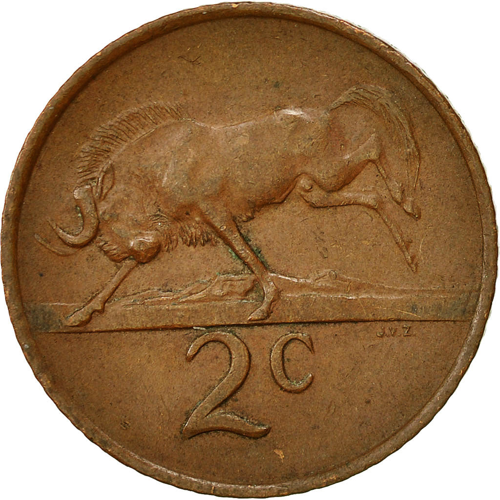 Monnaie, Afrique du Sud, 2 Cents, 1965, TTB, Bronze, KM:66.1