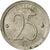 Moneta, Belgia, 25 Centimes, 1971, Brussels, EF(40-45), Miedź-Nikiel, KM:154.1