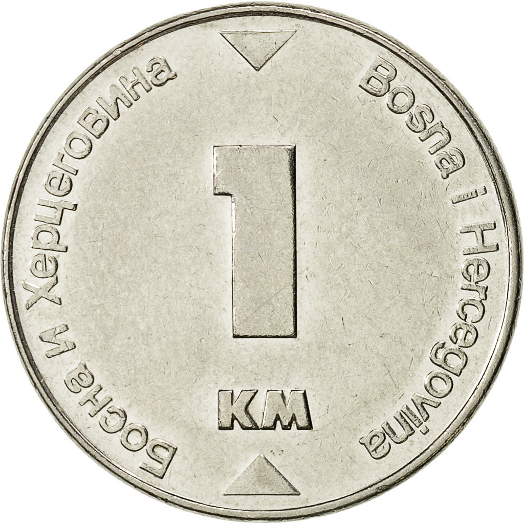 Moneta, BOSNIA-ERZEGOVINA, Konvertible Marka, 2002, British Royal Mint, BB+