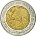 Moneda, México, 5 Pesos, 2004, Mexico City, MBC, Bimetálico, KM:605