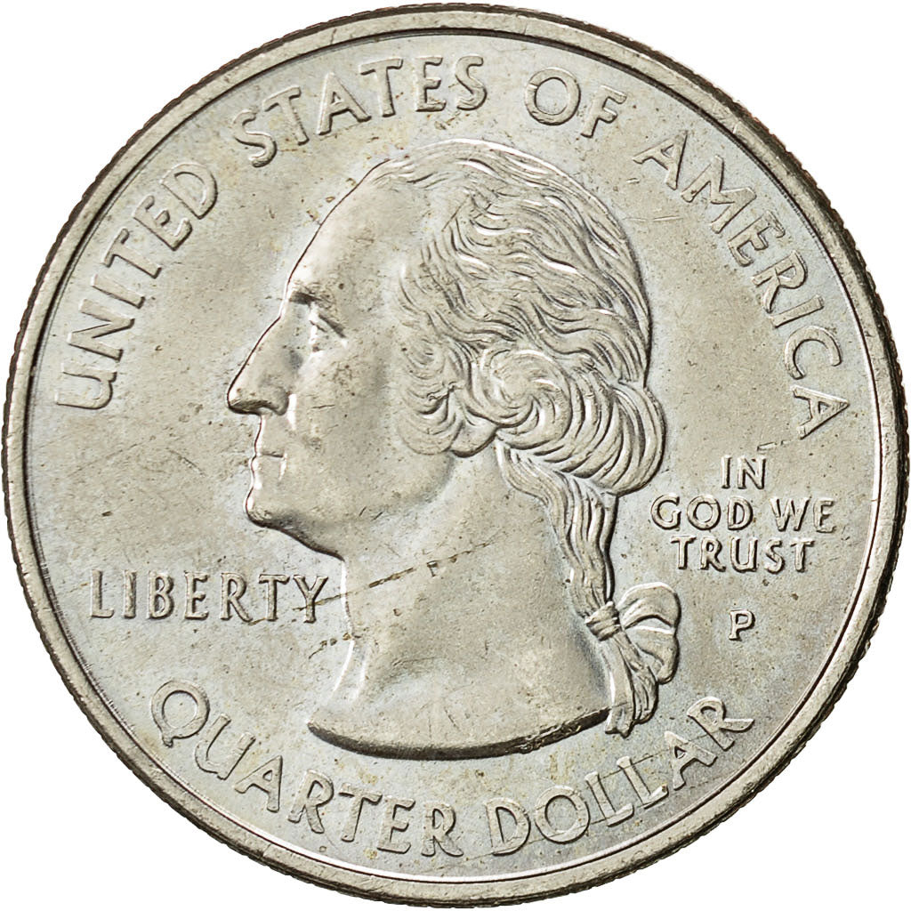 Moneda, Estados Unidos, Quarter, 1999, U.S. Mint, Philadelphia, MBC+, Cobre -