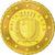 Malta, 10 Euro Cent, 2008, Paris, AU(55-58), Brass, KM:128