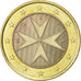 Coin, Malta, Euro, 2008, Paris, AU(55-58), Bi-Metallic, KM:131