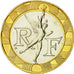Munten, Frankrijk, Génie, 10 Francs, 1998, Paris, FDC, Bi-Metallic, KM:964.1