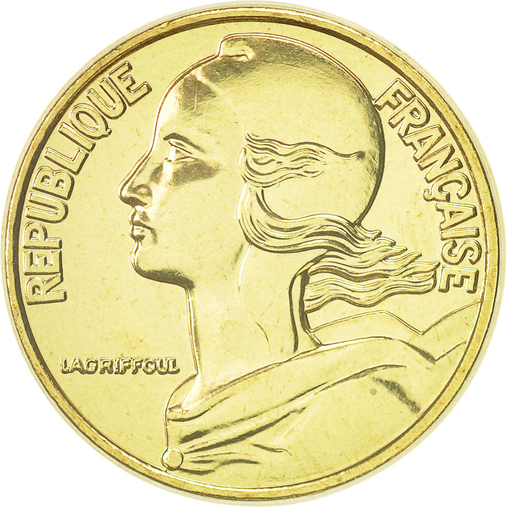 Coin, France, Marianne, 10 Centimes, 2001, Paris, MS(65-70), Aluminum-Bronze