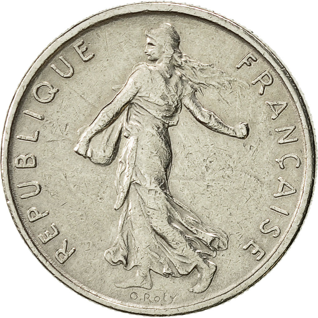 Moneta, Francia, Semeuse, 1/2 Franc, 1966, Paris, BB+, Nichel, KM:931.1