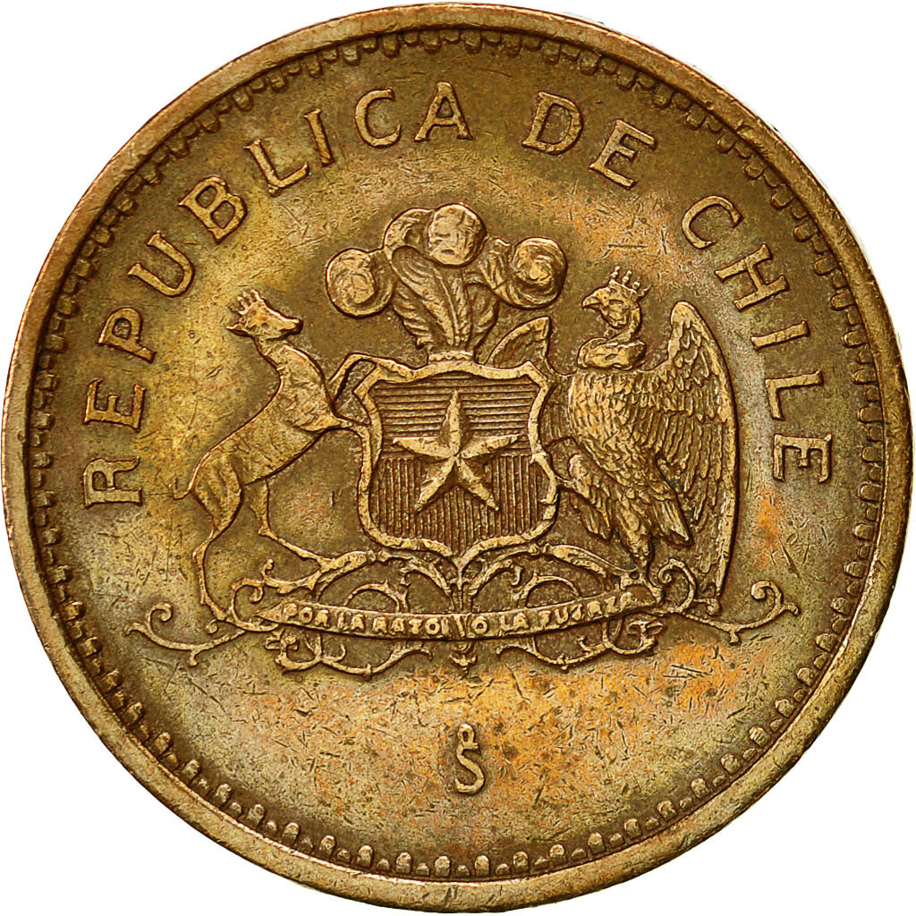 Monnaie, Chile, 100 Pesos, 1985, Santiago, TTB, Aluminum-Bronze, KM:226.1