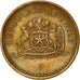 Munten, Chili, 100 Pesos, 1985, Santiago, ZF, Aluminum-Bronze, KM:226.1