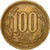 Coin, Chile, 100 Pesos, 1985, Santiago, EF(40-45), Aluminum-Bronze, KM:226.1