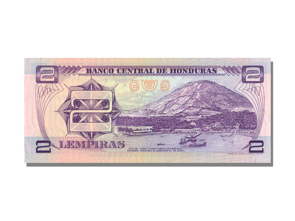 Billete, 2 Lempiras, 1976, Honduras, KM:61, 1976-09-23, UNC