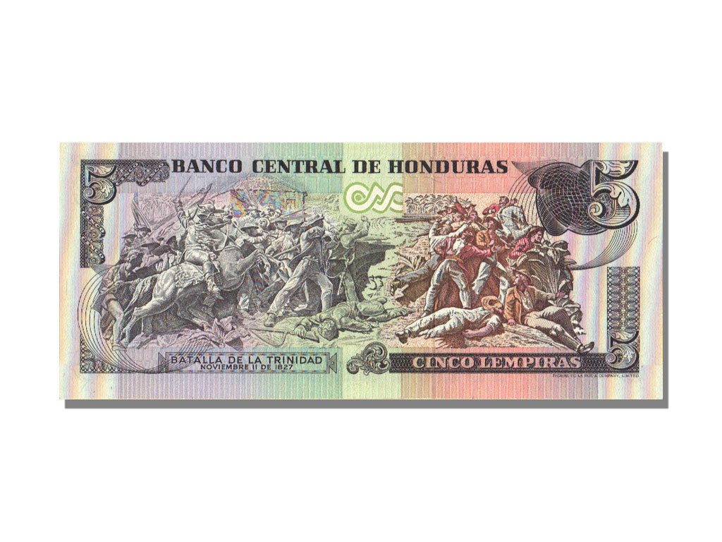 Honduras, 5 Lempiras, 1980, 1980-05-08, UNC(65-70)
