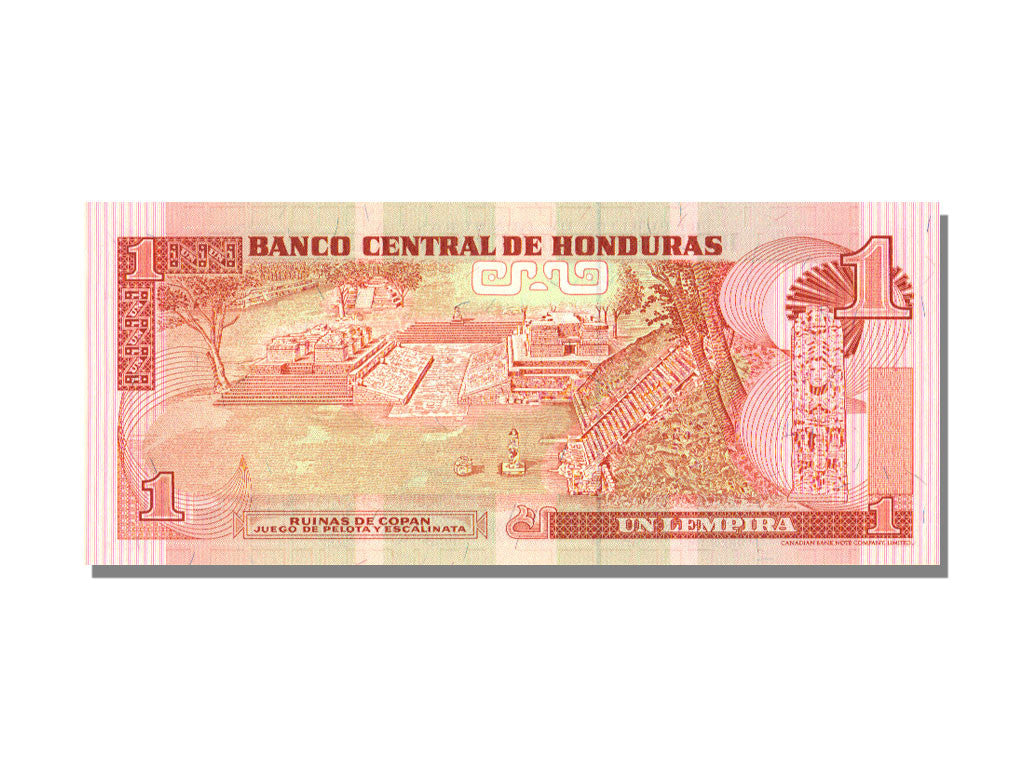 Banknote, Honduras, 1 Lempira, 1992, 1992-09-10, UNC(65-70)