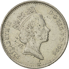 Coin, Great Britain, Elizabeth II, 10 Pence, 1996, EF(40-45), Copper-nickel