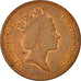 Coin, Great Britain, Elizabeth II, 2 Pence, 1997, EF(40-45), Copper Plated