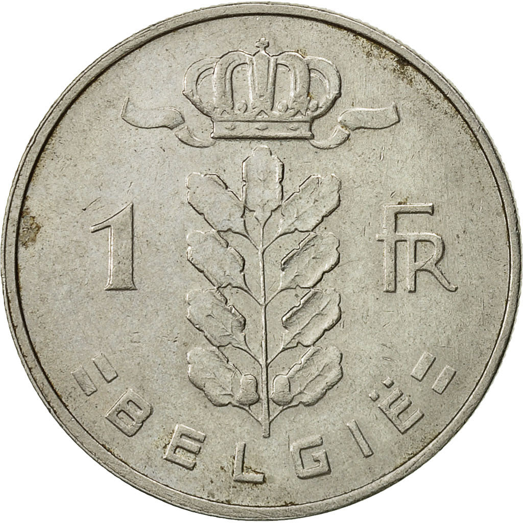 Coin, Belgium, Franc, 1958, AU(50-53), Copper-nickel, KM:143.1