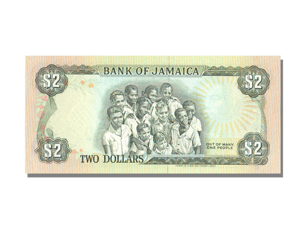 Jamaica, 2 Dollars, 1990, KM #69d, 1990-01-01, UNC(65-70), GA