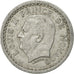 Coin, Monaco, Louis II, Franc, Undated (1943), Poissy, VF(30-35), Aluminum