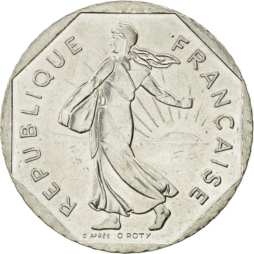 Münze, Frankreich, Semeuse, 2 Francs, 2000, Paris, SS+, Nickel, KM:942.2