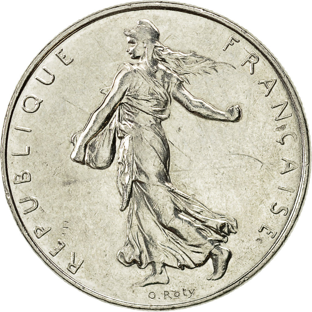 Münze, Frankreich, Semeuse, Franc, 1994, Paris, SS+, Nickel, KM:925.1