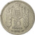 Moneda, Mónaco, Louis II, 10 Francs, 1946, Poissy, MBC+, Cobre - níquel