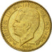 Moneta, Monaco, Rainier III, 10 Francs, 1950, AU(50-53), Aluminium-Brąz
