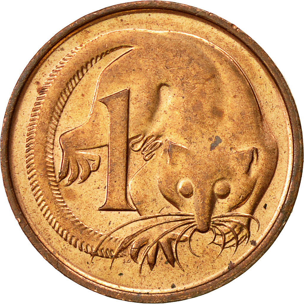 Moneda, Australia, Elizabeth II, Cent, 1984, MBC+, Bronce, KM:62