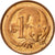 Moneda, Australia, Elizabeth II, Cent, 1984, MBC+, Bronce, KM:62