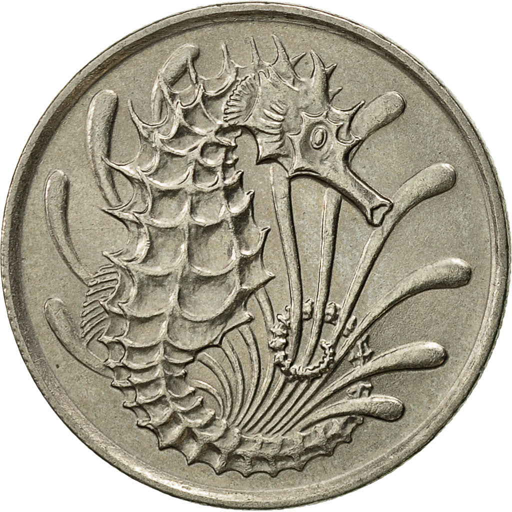 Moneda, Singapur, 10 Cents, 1971, Singapore Mint, MBC+, Cobre - níquel, KM:3