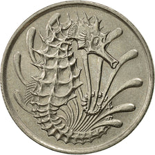 Coin, Singapore, 10 Cents, 1971, Singapore Mint, AU(50-53), Copper-nickel, KM:3